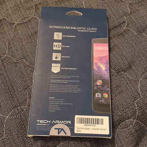 Tech Armor phone screen protector for nexus 5 - Picture 2 of 4
